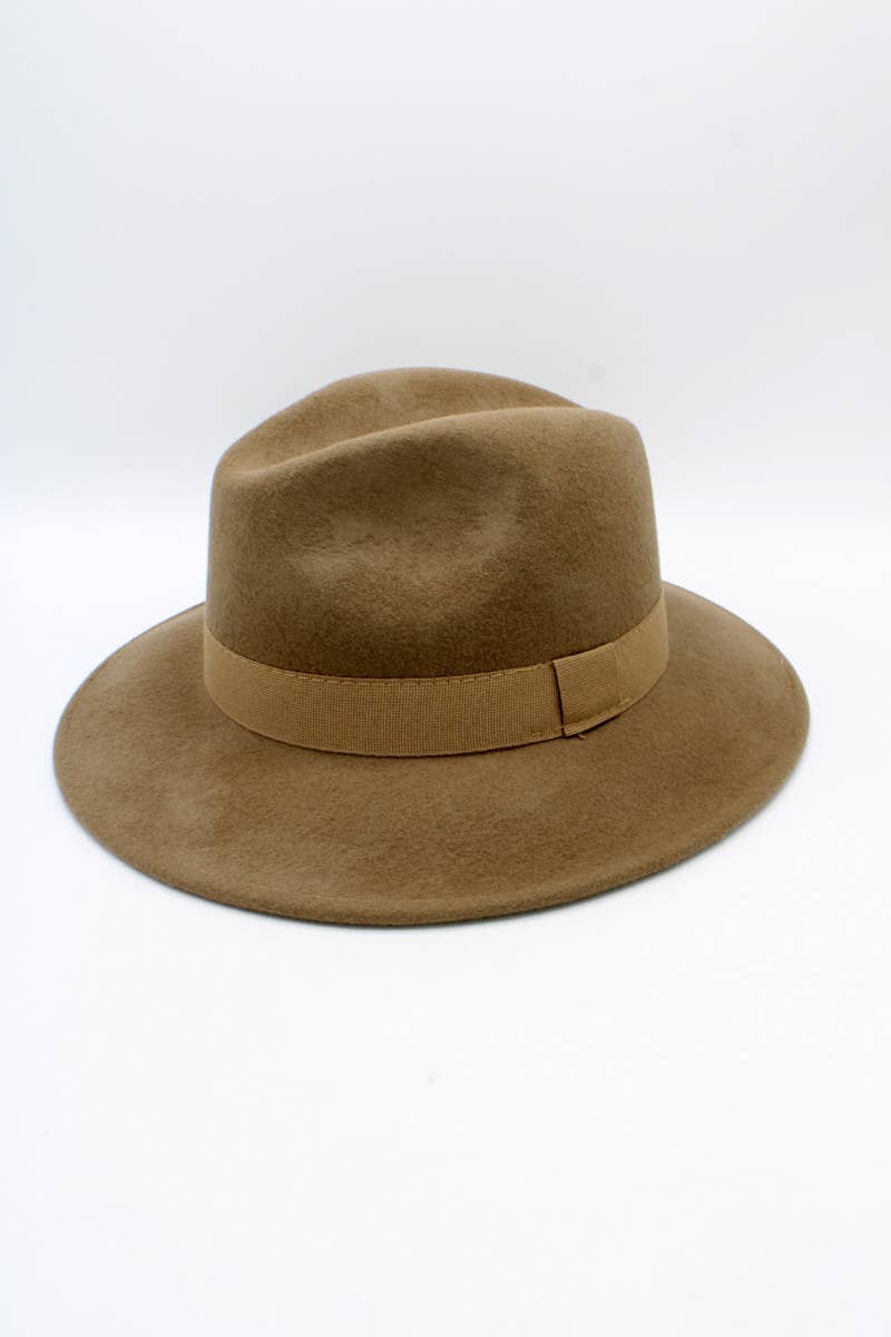 Hologramme Paris - Wholesale Fedora - Uniseks - Crushable waterdichte wollen Fedora hoed met lint16