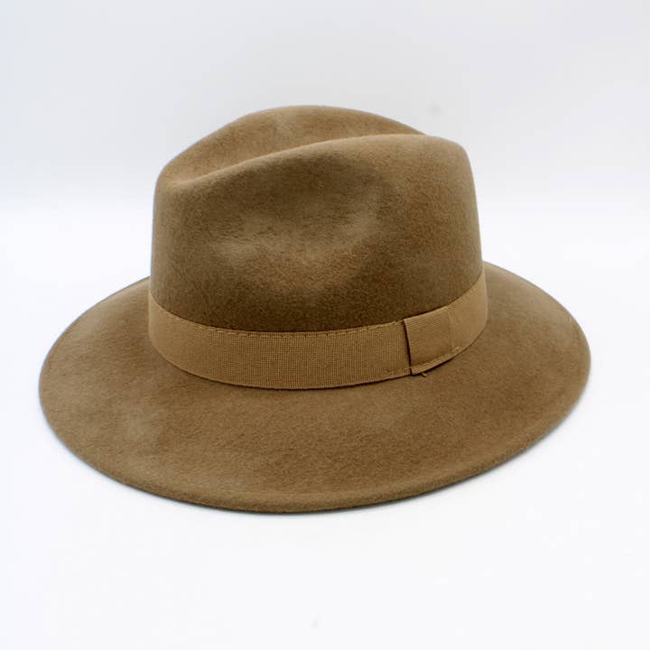 Hologramme Paris - Wholesale Fedora - Unisex - Crushable Waterproof Wool Fedora Hat with Ribbon16