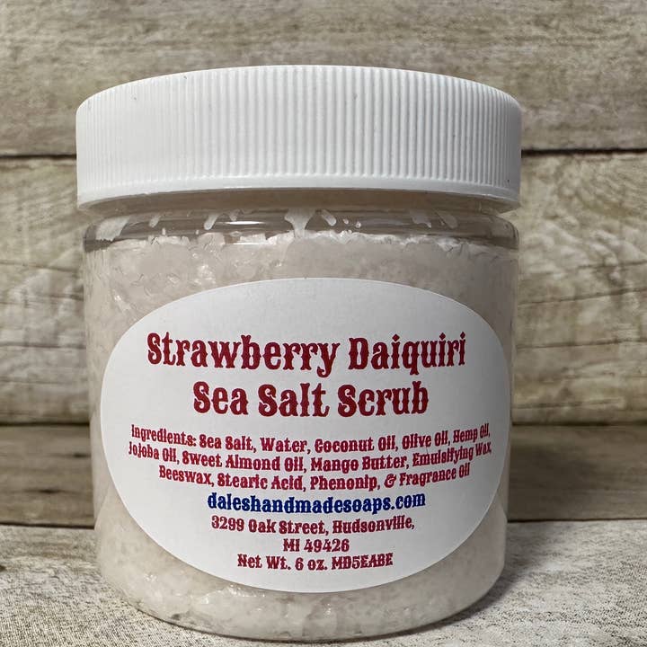 Dales Handmade Soaps & More - Wholesale Body Scrub/Exfoliant - Sea Salt Scrubs