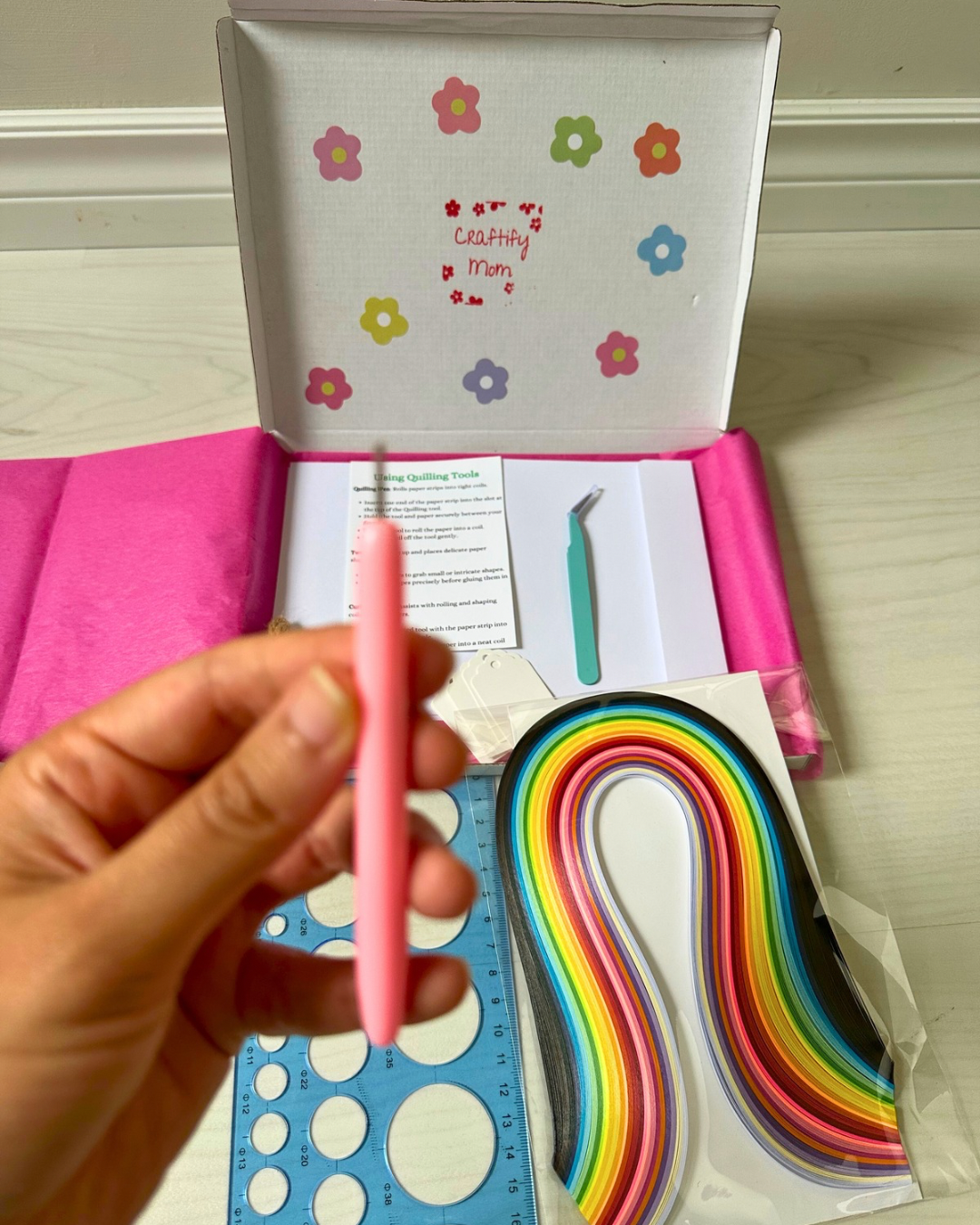 Craftify Mom - Wholesale Doe-het-zelf-knutselset - Doe-het-zelf quilling kit, doe-het-zelf kit voor volwassenen en kinderen, beginnerskits1