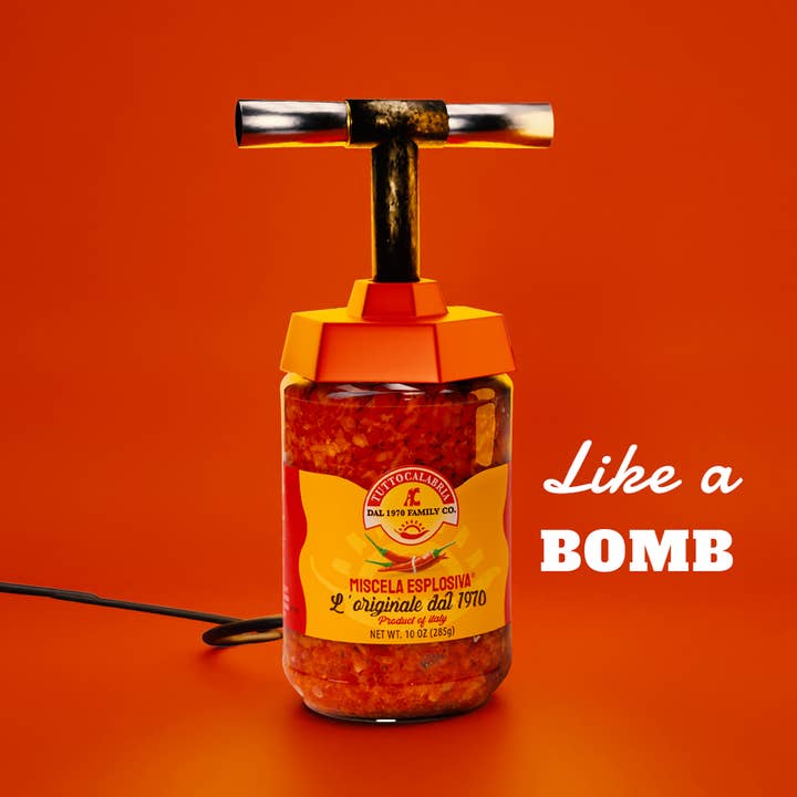 TuttoCalabria - Vendita all'ingrosso Sottaceti - Miscela Esplosiva: giardiniera a pezzi piccante bruschette3