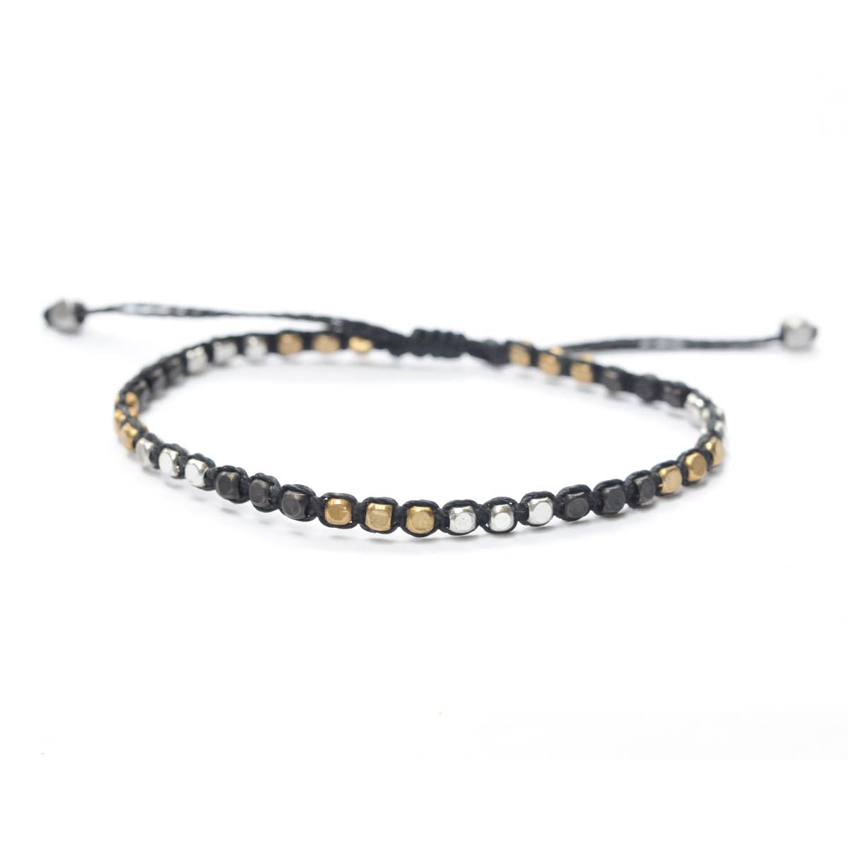 The Didi Jewelry Project - Wholesale Beaded Bracelet - Mixed Metal Bracelet0