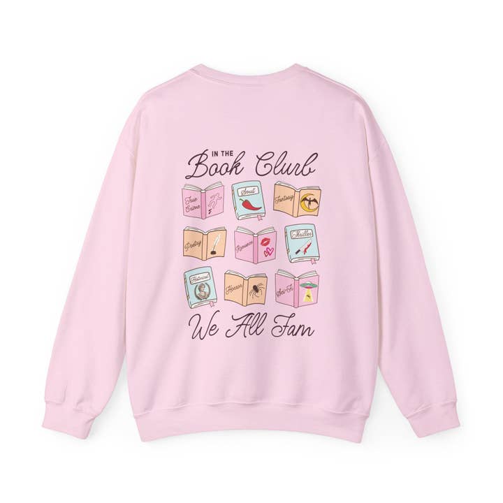 NVC Ecommerce LLC - Vente T-shirt à imprimés – femme - T-shirt du club de lecture des mauvaises mamans, Sweat-shirt du club de lecture2