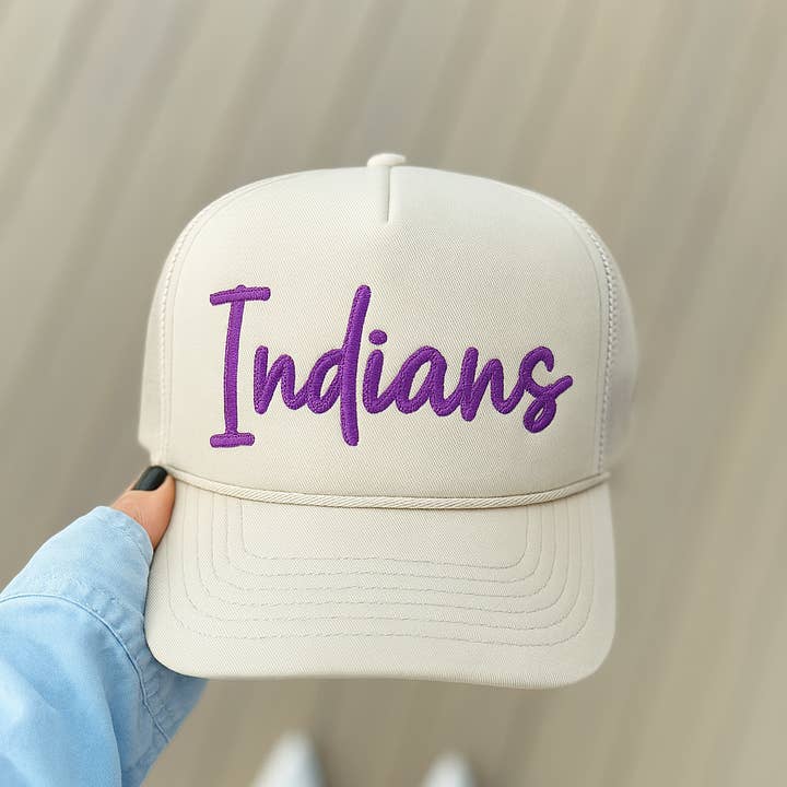 Custom Embroidered Trucker Hat - Script Font and other Purchase Wholesale trucker hat custom. Free Returns & Net 60 Terms on Faire trending on Faire.