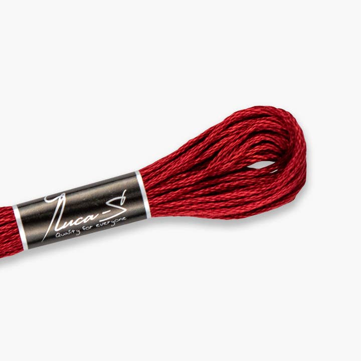 12 Pack of Stranded Cotton Luca-S - 21 / DMC 815 / Anchor 20 for wholesale by Luca-S