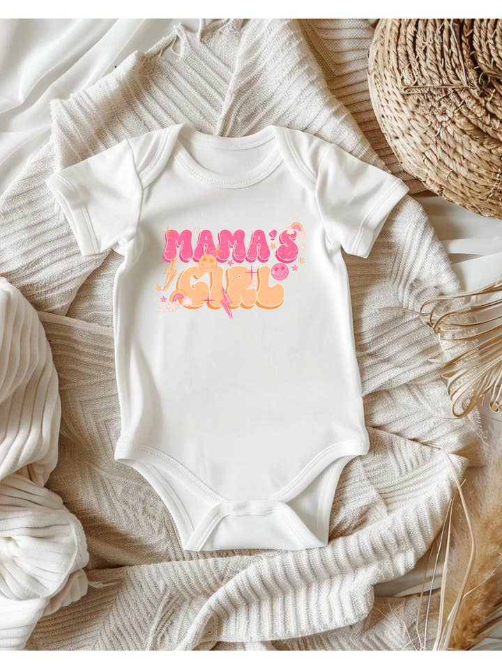 Camiseta estampada Mama's Girl para venta al por mayor de Tiny trendz teez
