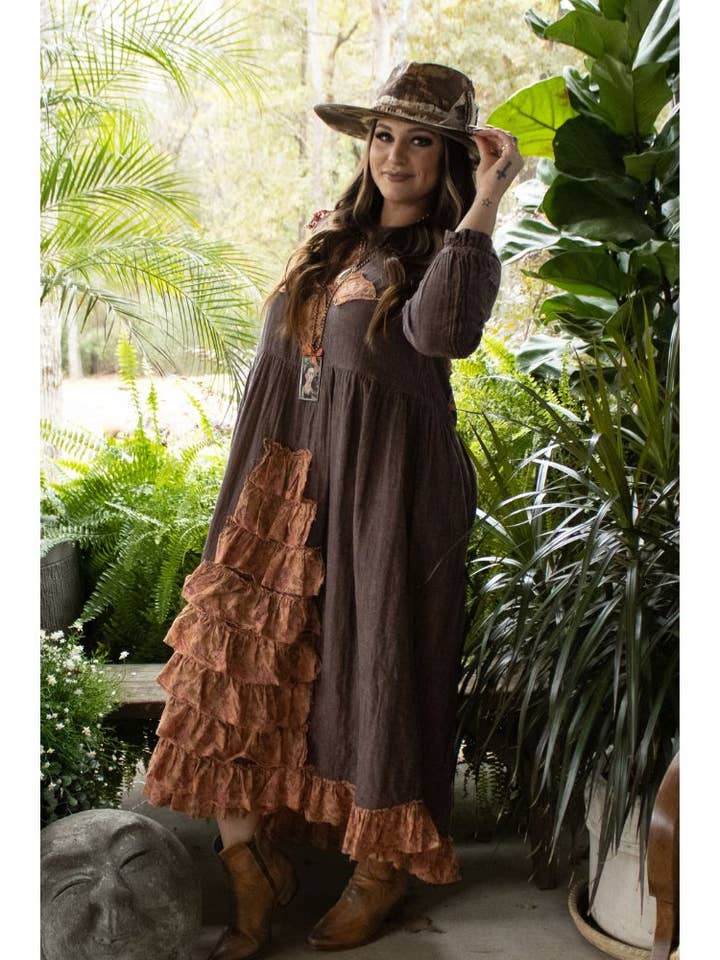 Malet Desert kjole for engroshandel hos Jaded Gypsy