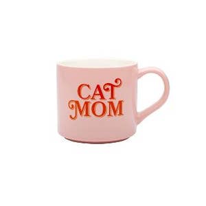 June & Lucy June & Lucy Mom Mug with Stylish gift Box- Novelty coffee Mug  Mom gifts - cute coffee Mugs for Women - coffee Mug with Hand Lett