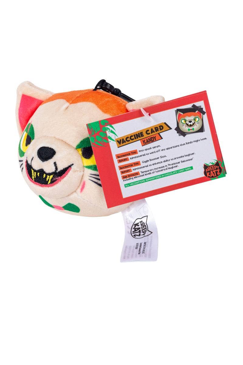 License 2 Play Toys - Wholesale Stuffed/Plush Toy - Kids & Baby - Kreepy Katz 4 Inch Clip-On Plush Blind Bags in 18pc Display2