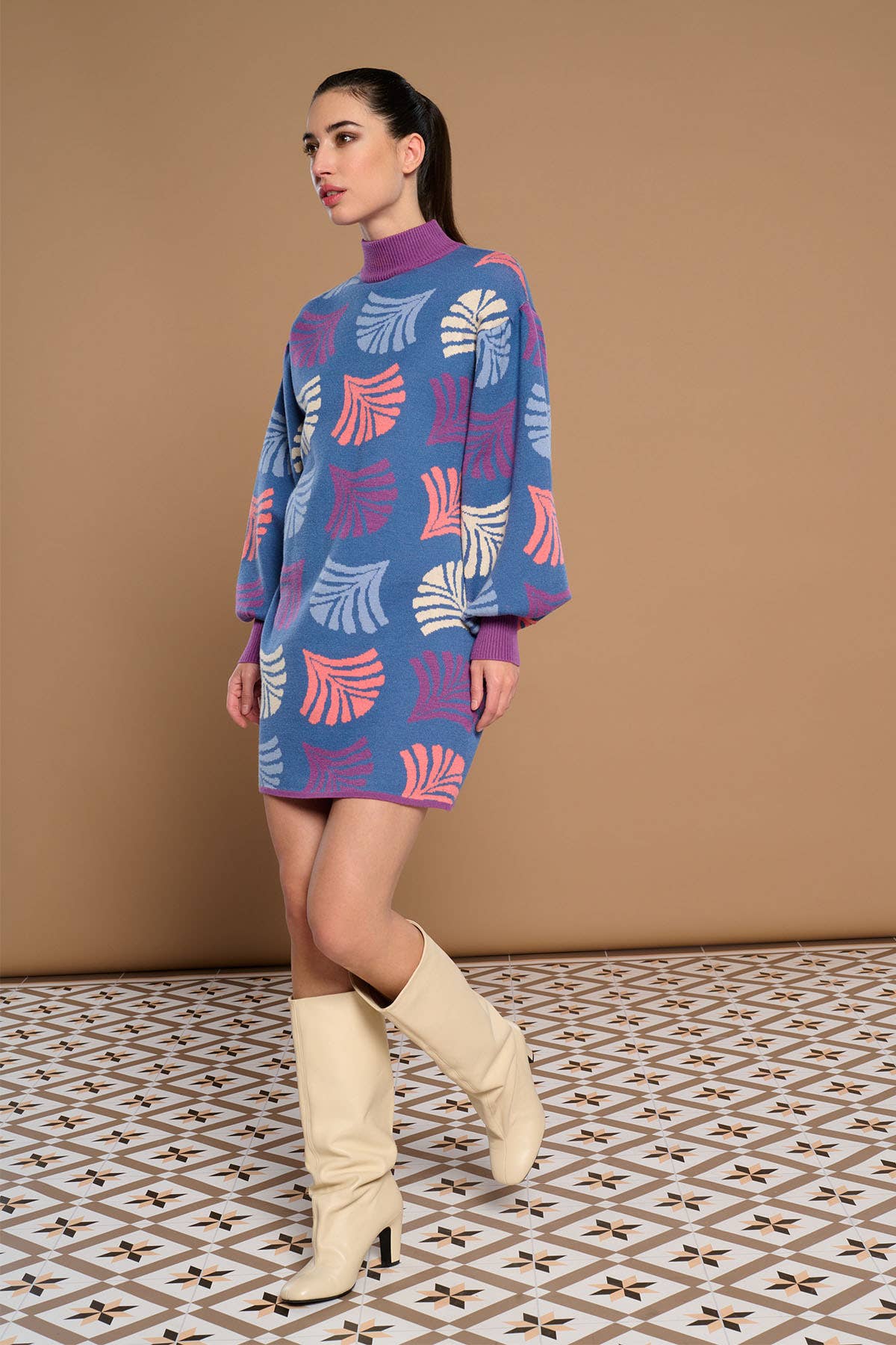 Blu ABITO CRISTINA in vendita all'ingrosso su Faire1