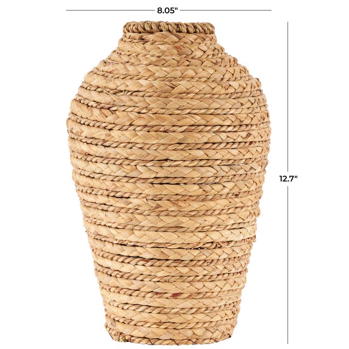 UMA Home Decor - Wholesale Vase - Bohemian Brown Seagrass Vase