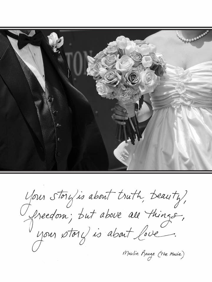 398W: Your Story Is About Truth, Beauty, Freedom; but Above for wholesale by Bonair Daydreams