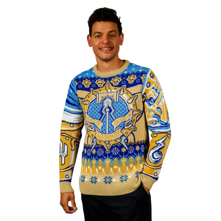 Warhammer 40,000: Stormcast Christmas Jumper for wholesale by AAA Merchandise Limited