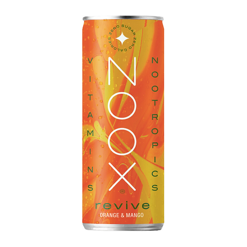 NOOX Power – wholesale Sports/energy drink – NOOX REVIVE Orange & Mango - Case of 63