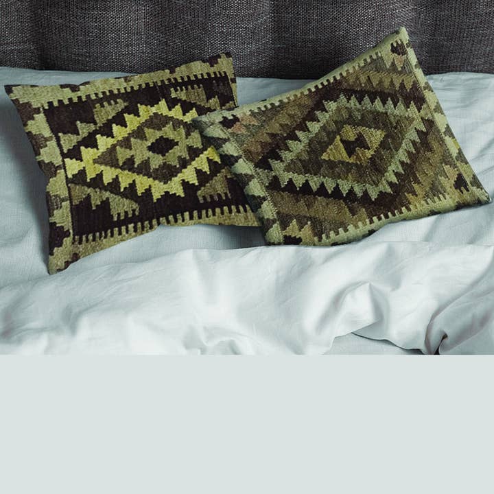 Kilim Handwoven Dawn Cushion Cover for wholesale by Fybernots