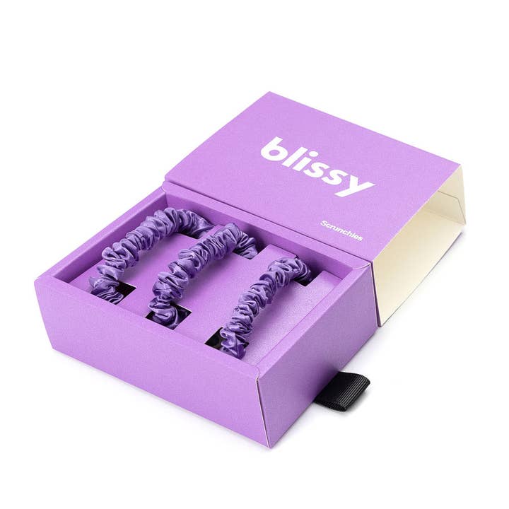 Blissy - Wholesale Scrunchie - Women's - Blissy Skinny Scrunchies - Orchid