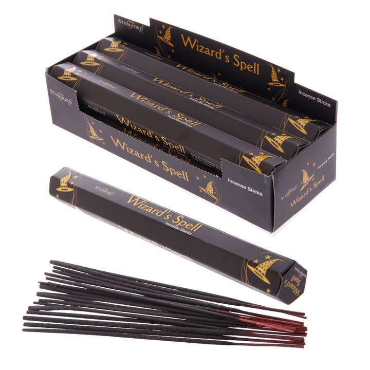 Puckator EU - Wholesale Incense - 37132 Stamford Black Incense Sticks - Wizards Spell