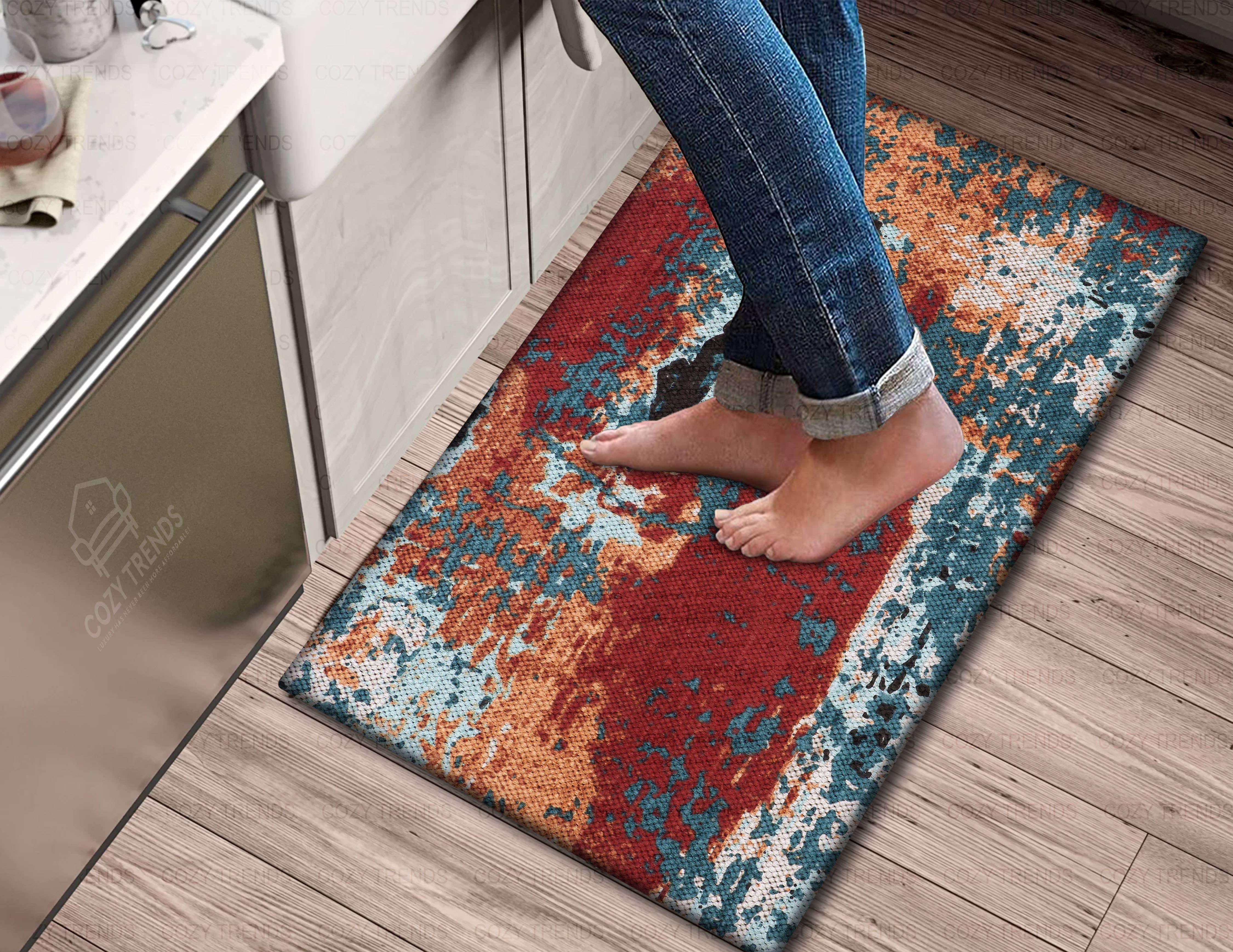 COZY HOMES COLLECTION - Wholesale Floor Mat - Standing Mat Cushioned Anti-Fatigue Kitchen Laundry 18x30''27
