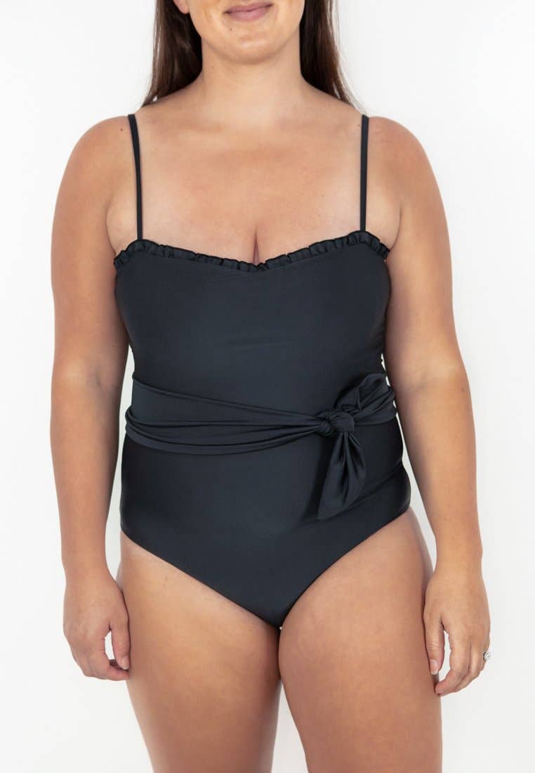Ete Swimwear - Wholesale One Piece Swimsuit - Women's - Olympia One-piece Swimsuit - black1