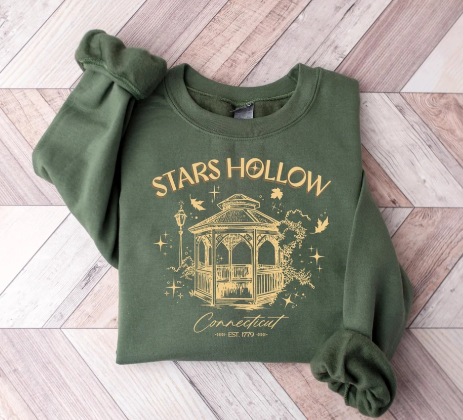 Eleven Fashion - Wholesale Grafisch sweatshirt - Dames - Stars Hollow Sweater0