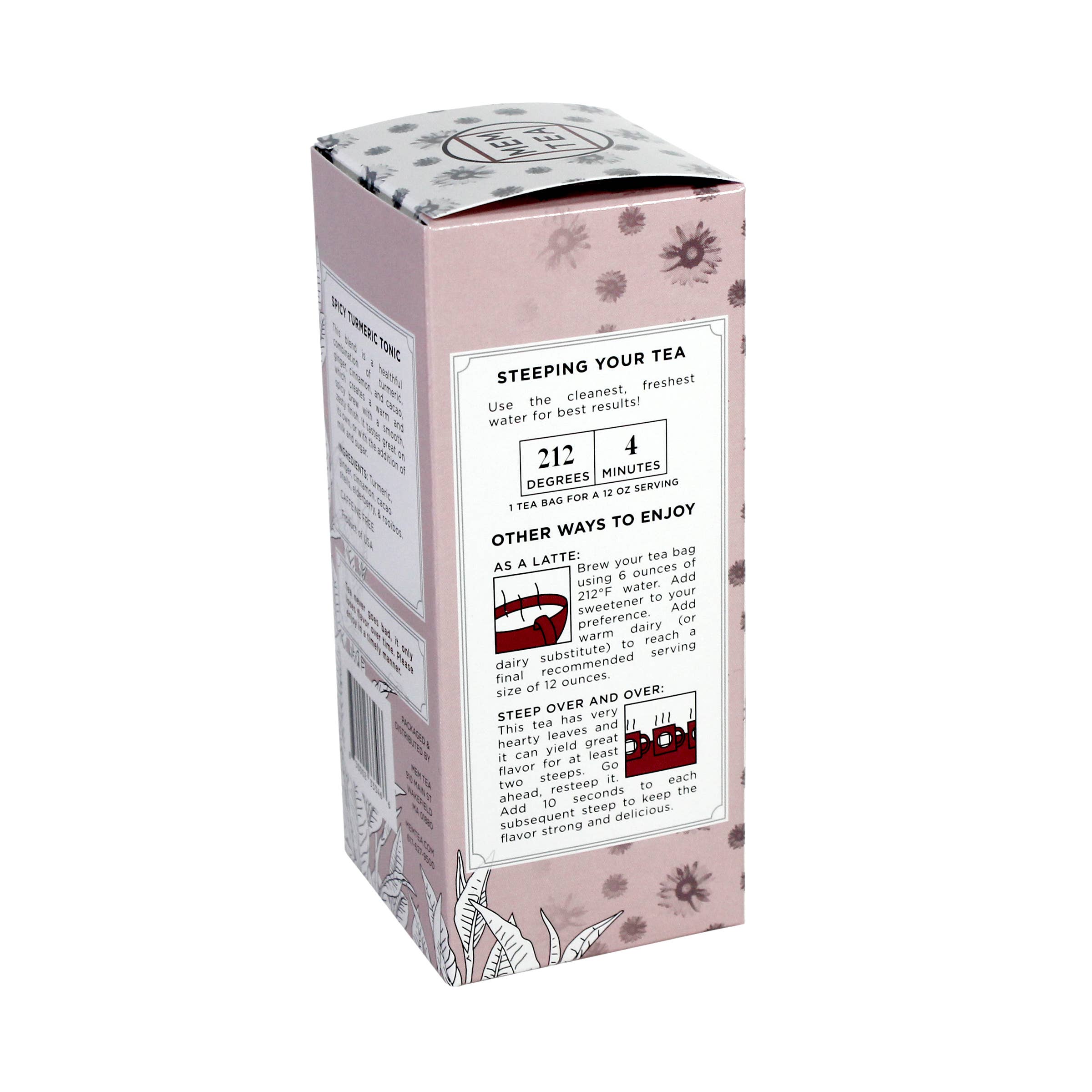 Mem Tea - Wholesale Tea bags - Spicy Turmeric Tonic3