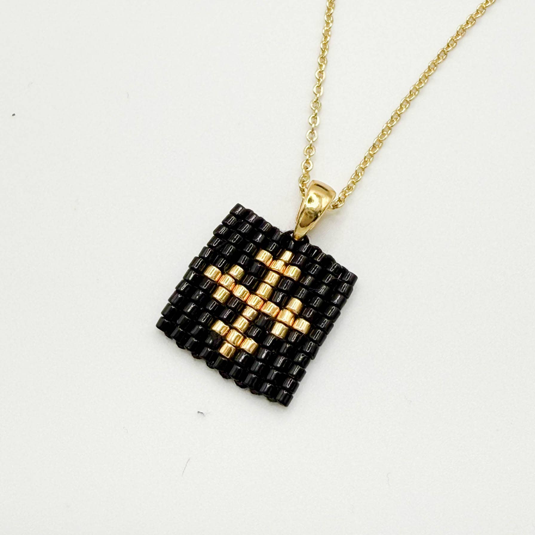 XO-CU - Wholesale Pendant/Charm Necklace - Miyuki Beads Scapular Cross Necklace 1
