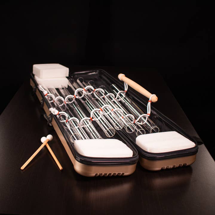 HK Higher Knowing - Wholesale Meditation Supplies - 432Hz Crystal Singing Harp2