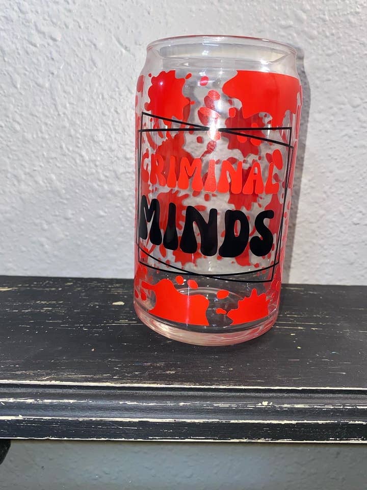 Verre Criminal Minds pour la vente par Sassy Anna Creations