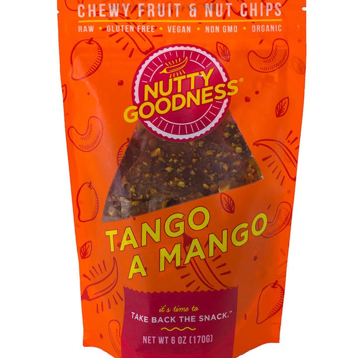 Nutty Goodness - Wholesale Dried/Dehydrated Fruit - 6 oz Tango a Mango healthy fruit and nut snack