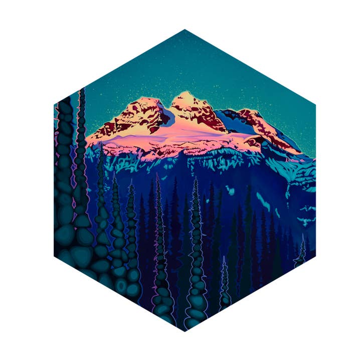 BEGBIE AT DAWN | sticker for wholesale by Hayley Stewart Studios