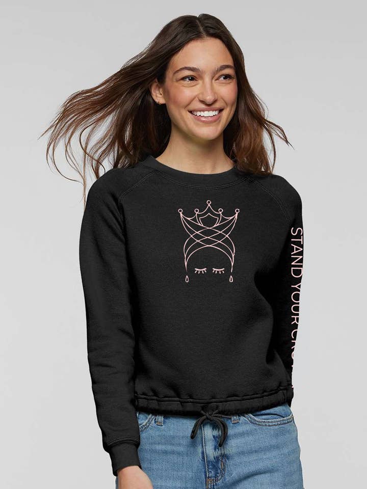 Woven Royal - Wholesale Graphic Sweatshirt - Women's - Woven Royal Sweater1