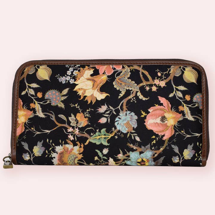 OLALLA GAMBIN - Wholesale Wallet - Women's - Art Nouveau “Flowers” wallet