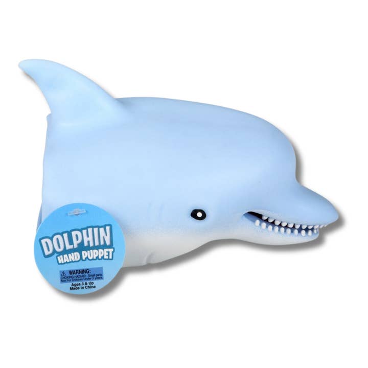 Pagdee Kids Juniors - Wholesale Puppet - Kids & Baby - Holiday Décor Dolphin Stretchy Hand Puppet Kids Toys3