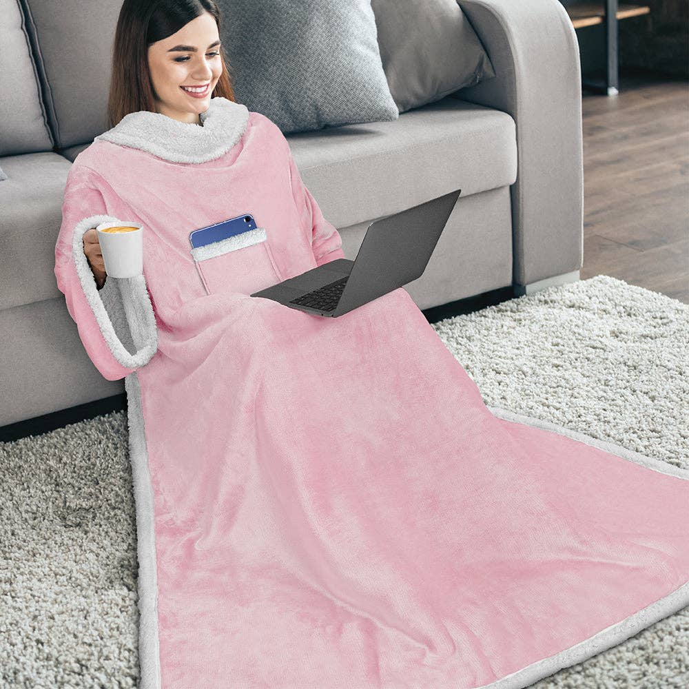 Pavilia - Vendita all'ingrosso Plaid - Coperta con maniche - Tasca applicata158