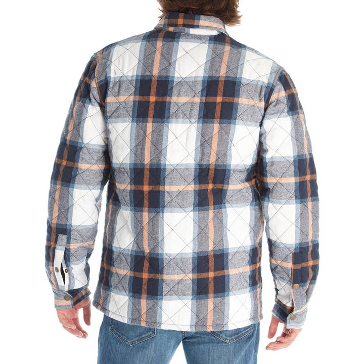 PX - Wholesale Jacket - Men's - Noel Quilted Flannel Jacket