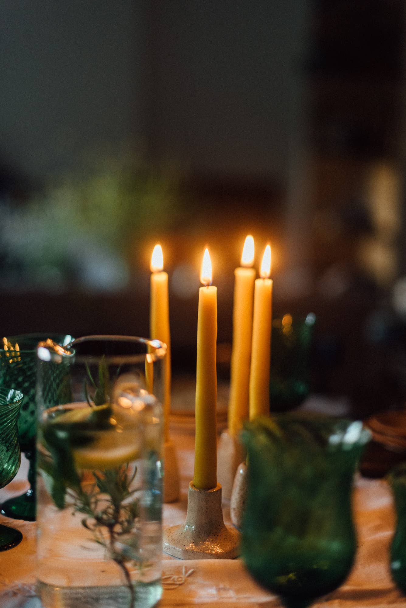 Casa Tenue - Wholesale Tapered Candle/Candlestick - Estela Candles made of beeswax2