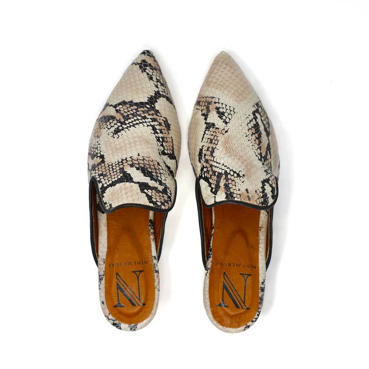 Nini Mebuke Footwear - Wholesale Mules - Women's - Haru Blush2