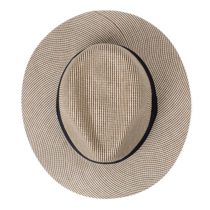 Selini New York - Wholesale Fedora - Men's - Men's S/S Black Banded Fashion Fedora hat
