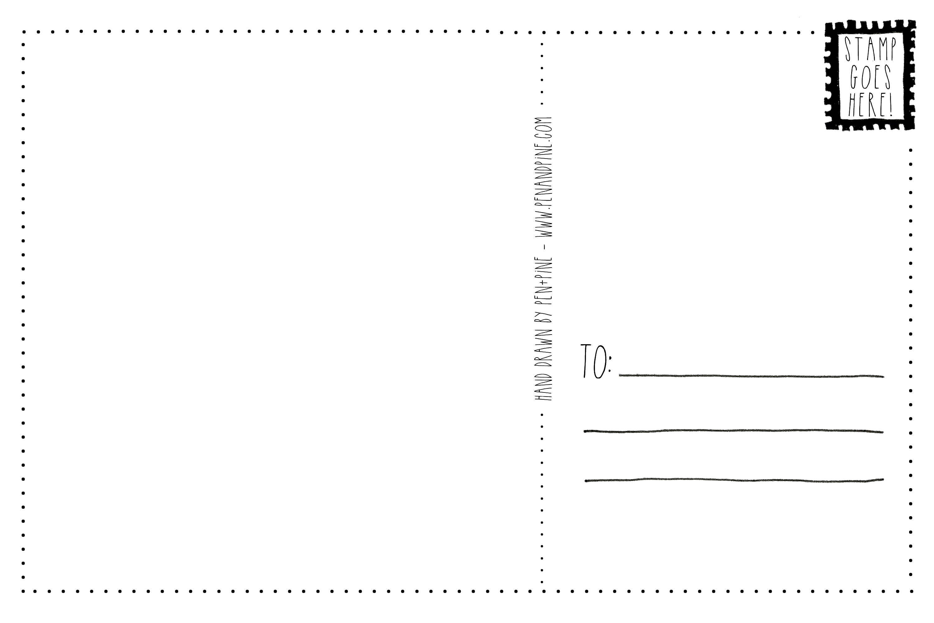 Pen+Pine - Wholesale Postcard - Bigfoot Postcard1