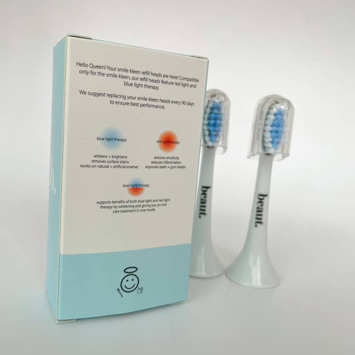 beaut.beautyco - Wholesale Toothbrush - Smile Kleen Refill Brush Heads Pack3