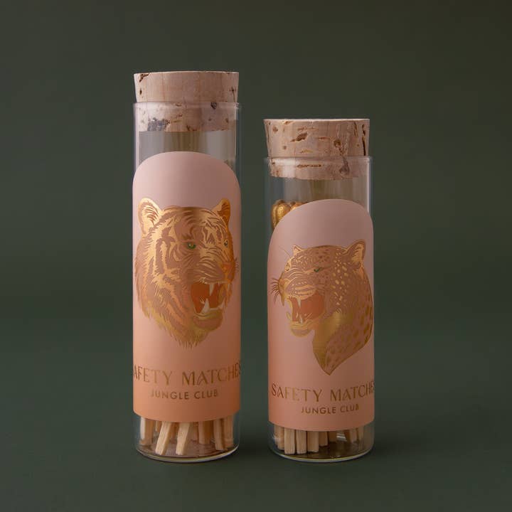 Jungle Club – Fósforos por atacado – Fósforos de Segurança Big Cat | Grande | Tigre1
