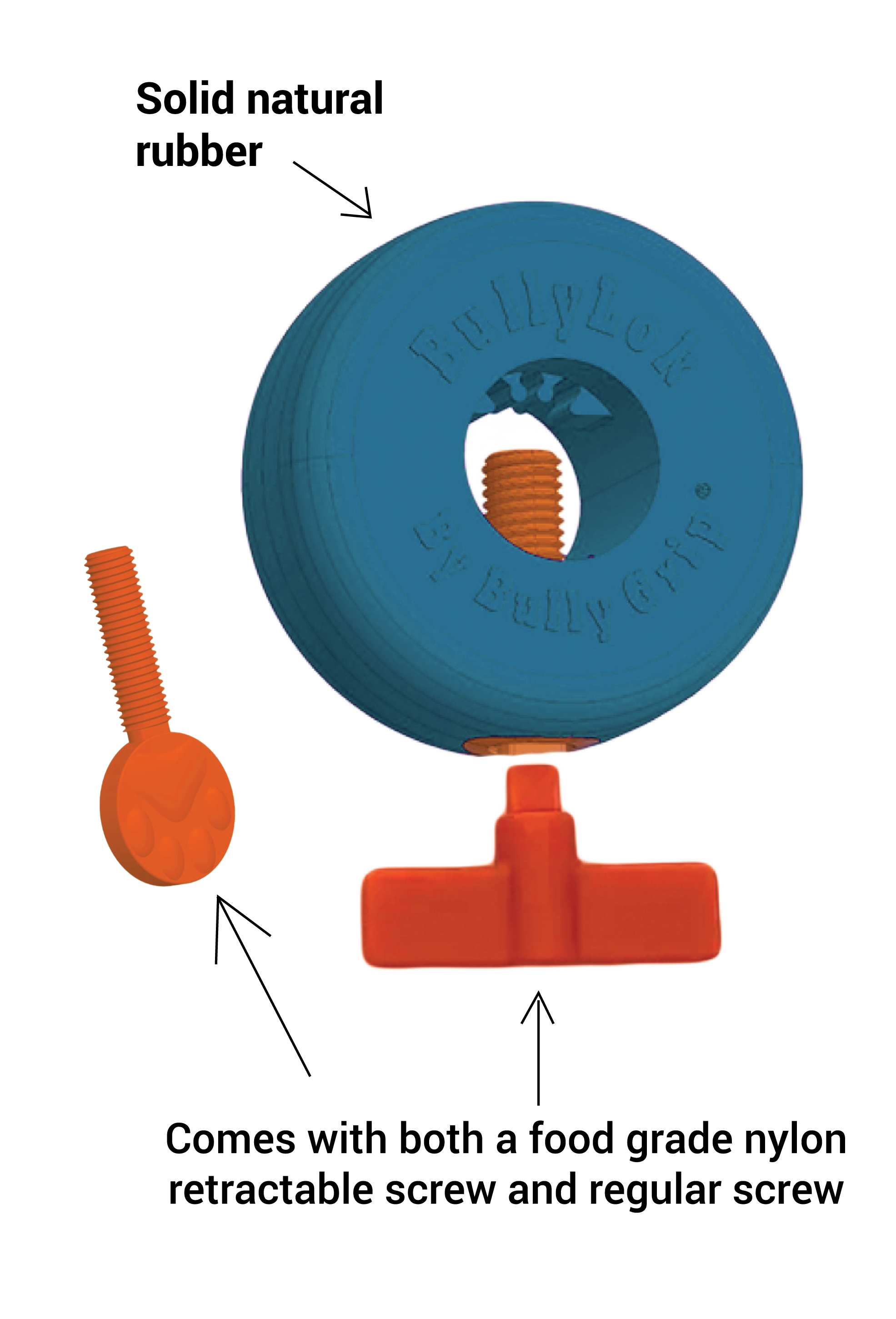 Bully Grip - Wholesale Pet Chew Toy - Dog - Bully Lok Chew Holder3