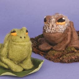 Groda och Padda Nåltovningskit för wholesale av Nola Fiber Creations