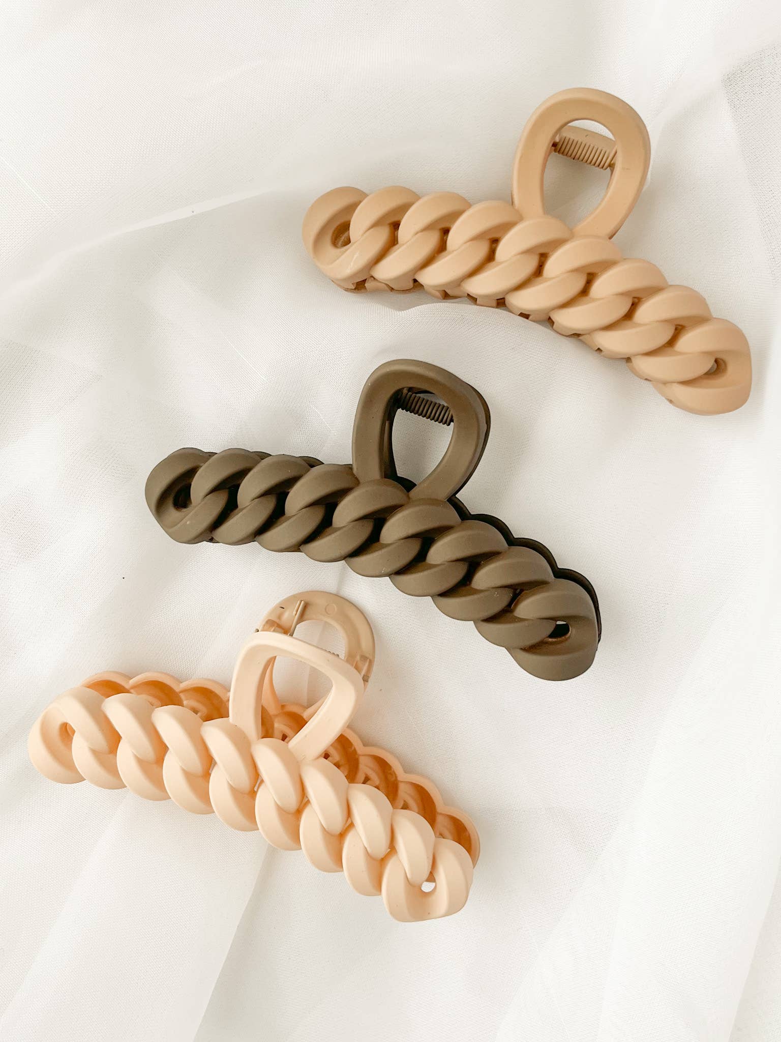 That's Sew Me - Wholesale Hair Clip - Women's - Braided Hair Clips, Large Hair Claw Clip, Minimalist Clips1