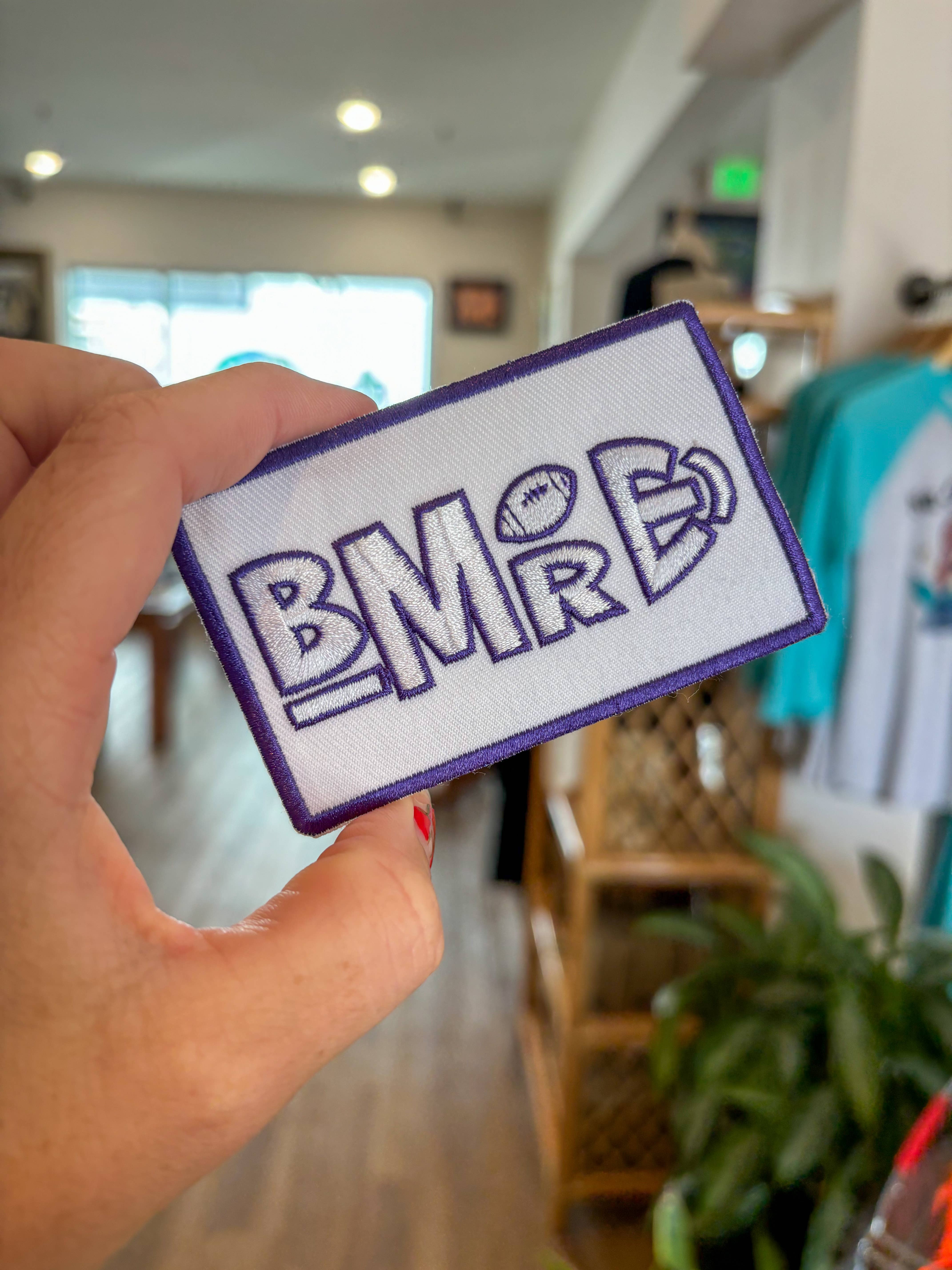 Love Your Mama Studios - Wholesale Patch - Baltimore Maryland Football Iron On Patch2