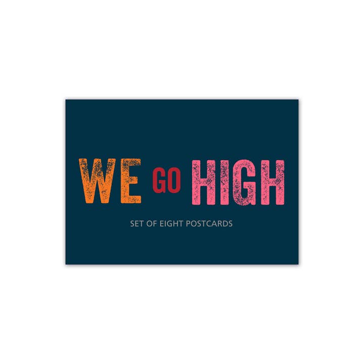 Ensemble de cartes postales Wé Go High pour la vente par Popcorn Custom Products