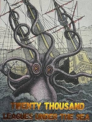 Twenty Thousand Leagues Under the Sea | Wordsworth Book for wholesale by Marble City Press