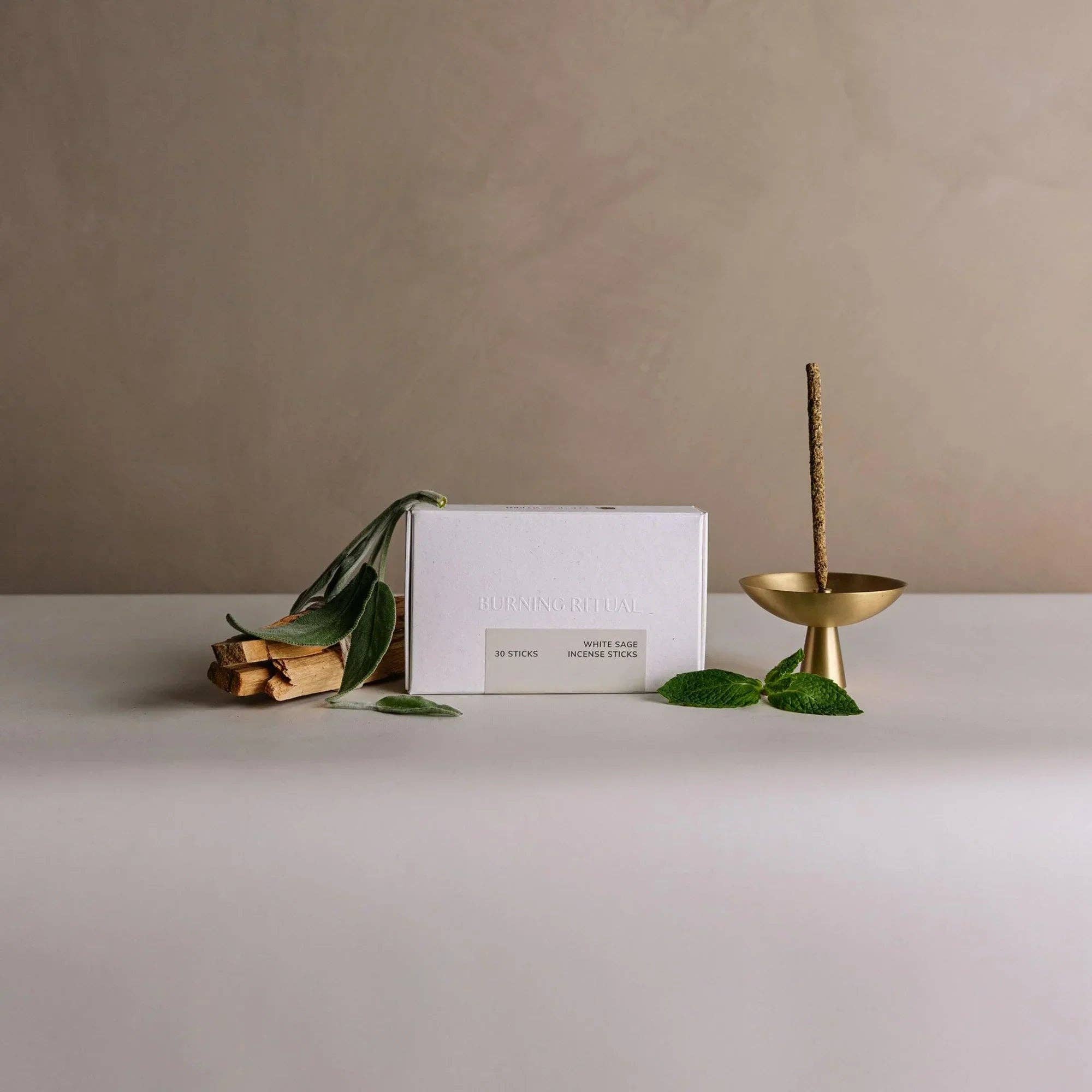 Cedar and Myrrh – wholesale Incense – White Sage Incense Sticks – 30 Mini Hand-Rolled Sticks from Peru (4.2")1