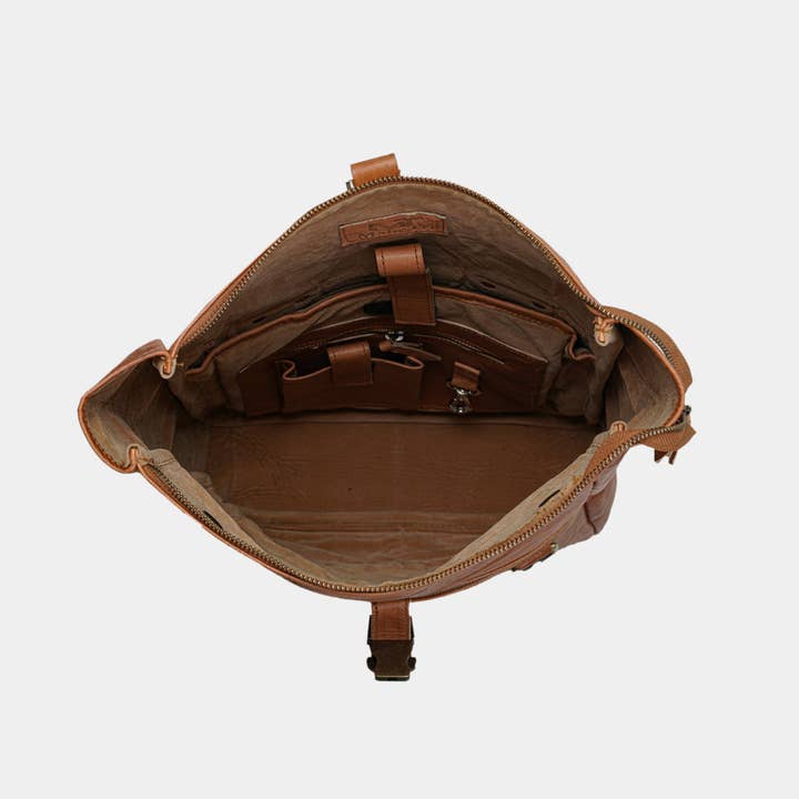 MaheTri LLC - Leather & Lifestyle Goods - Wholesale Backpack - Men's - Leather Roll Top Rucksack Backpack5
