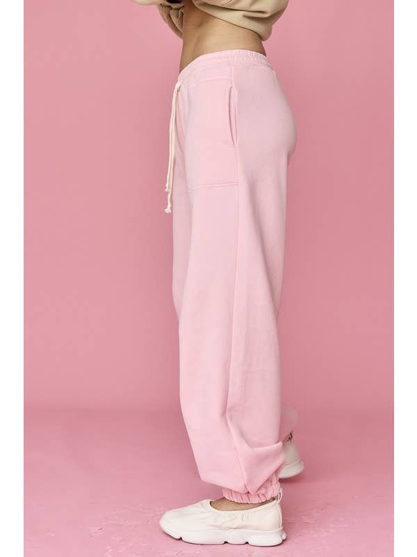 Papermoon - Wholesale Athletic Sweatpants/Joggers - Women's - PP17524 - Selah Wide Jogger Pants